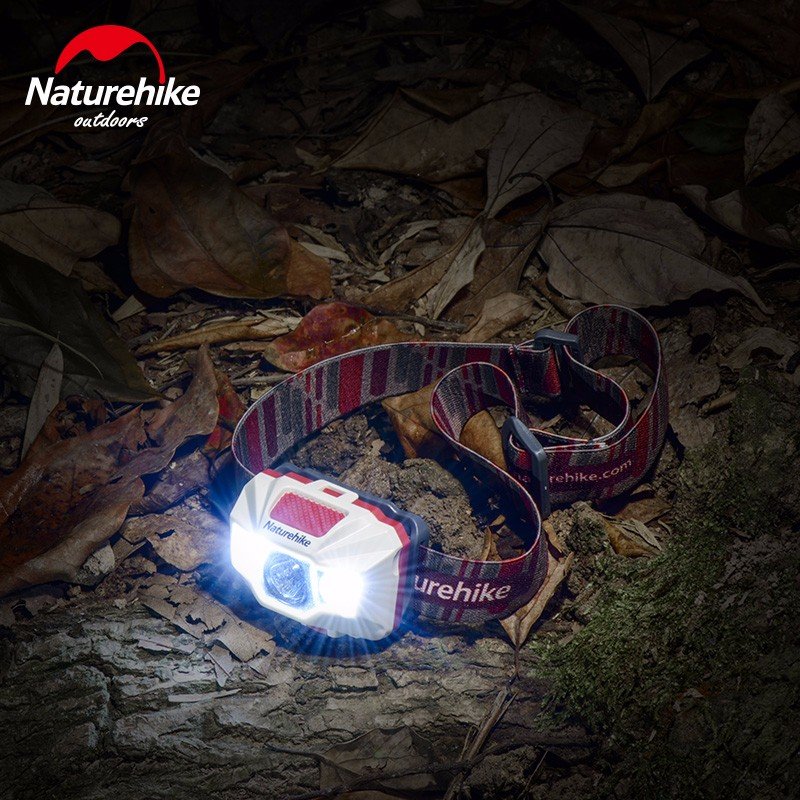 Naturehike Naturehike Light Rechargeable Headlights TD-02 - White&Red