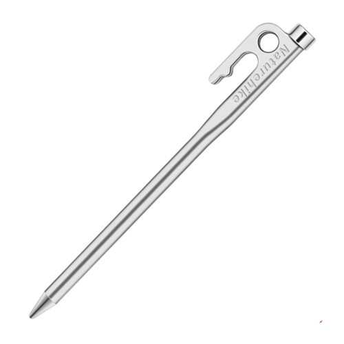 Naturehike Large stainless steel tent peg 35CM - Silver
