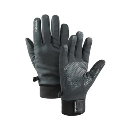 Naturehike GL05 water repellent soft glove (Medium) - Grey