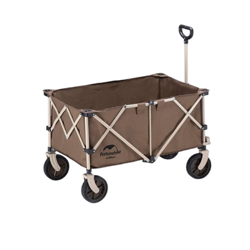 Naturehike TC02 four-way folding trolley - Brown