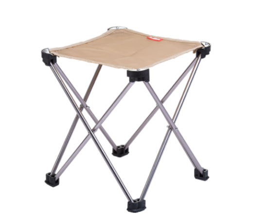 Naturehike Outdoor aluminum alloy folding stool - Khaki