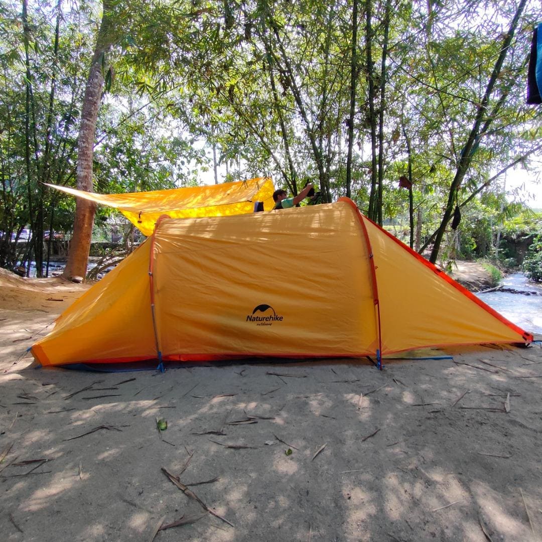 Naturehike Cloud Tunnel 2 Man Tent 2 Man Orange