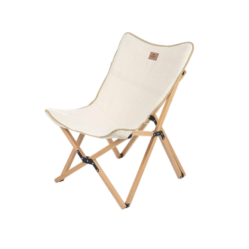 Naturehike outdoor wooden folding Chair - extra-large Wood