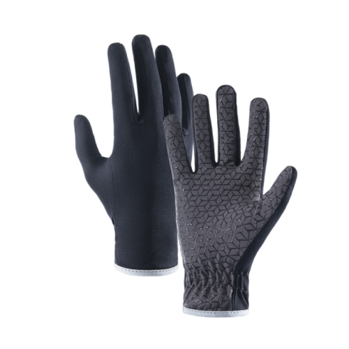 Naturehike GL09-T Lightweight Sunscreen Anti-skid Gloves (Large) - Navy Blue