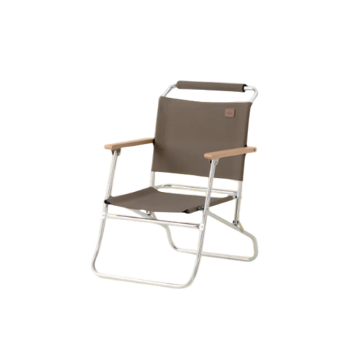 Naturehike Aluminum alloy louvre Chair - low-Brown