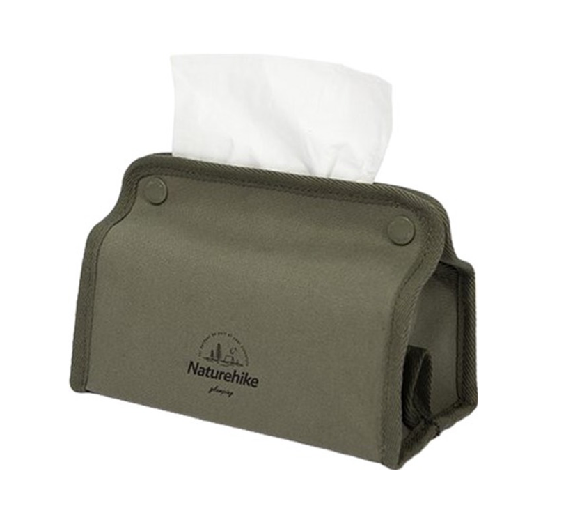 Naturehike Canvas Tissue Box - Army Green