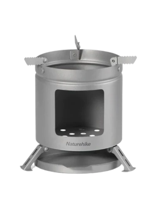 Naturehike Mini titanium wood stove - Titanium color