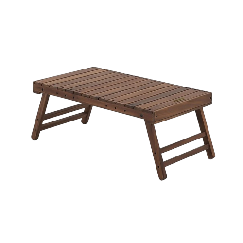 Naturehike Outdoor Camping Folding Wooden Table -Burlywood