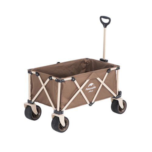 Naturehike TC03 four-way folding trolley - Brown