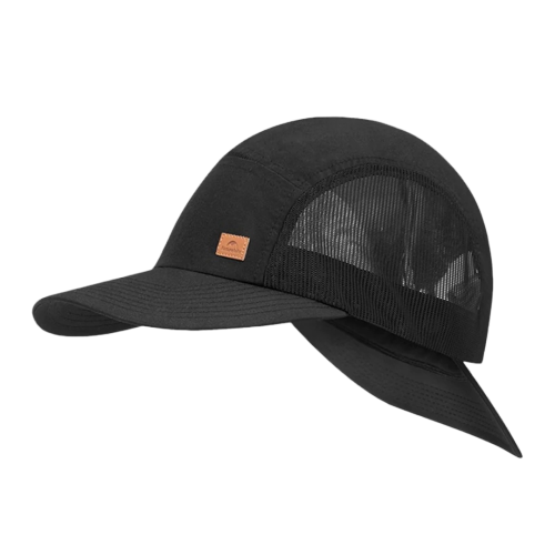 Naturehike Double brim UV protection peaked cap - Black