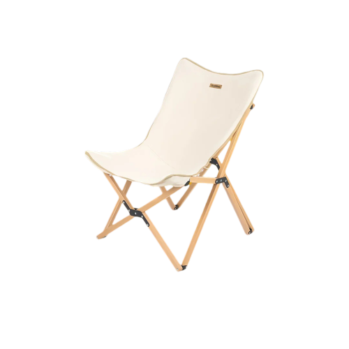 Naturehike outdoor wooden folding Chair - Brown