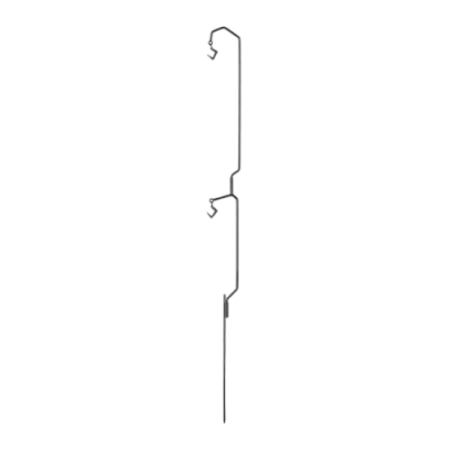 Naturehike single leg iron lamp stand - Black