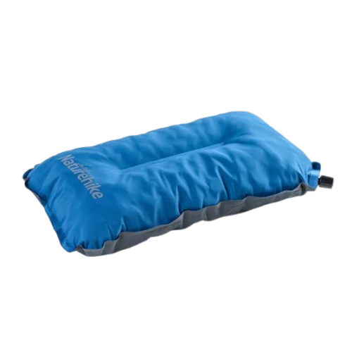 Naturehike Sponge automatic inflating pillow - Light Blue