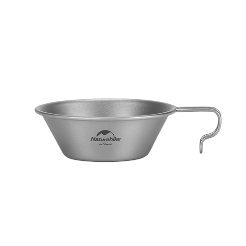 Naturehike hanging Ttitanium bowl 300ml - Silver