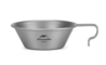 Naturehike hanging Ttitanium bowl 450ml - Silver