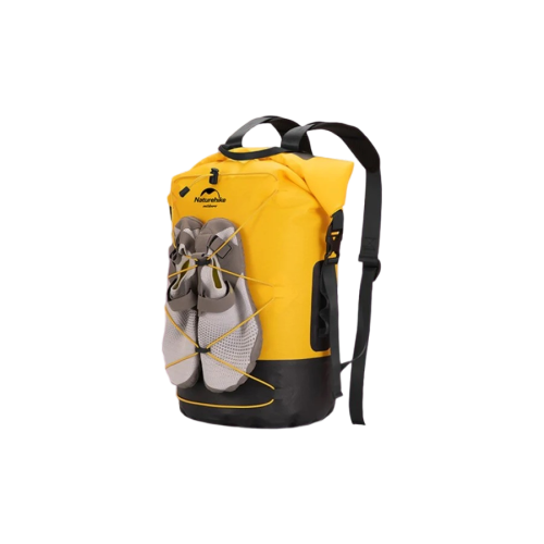 Naturehike TB03-shimmer-TPU wet and dry separation waterproof Bag (without shoes) 30L - Lemon Yellow