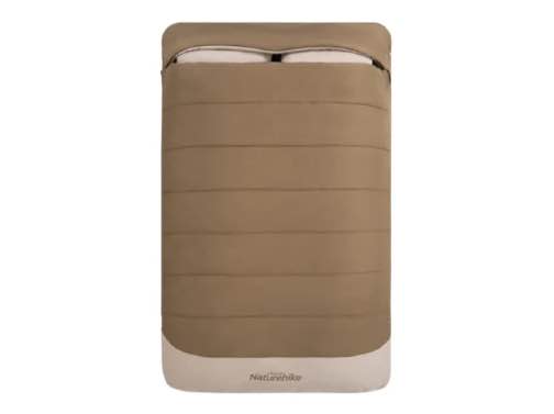 Naturehike Double Sleeping Bag - Coffee (205*137)