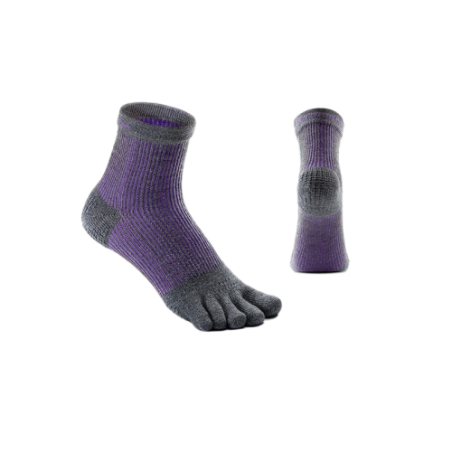 Naturehike Wool Five Finger Socks Purple L (40-44)