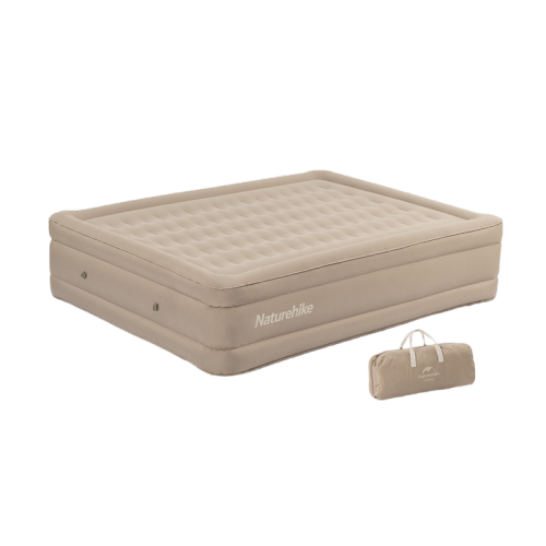 Naturehike TPU 46cm Heightening Air Mattress Beige Mattress Without Air Pump