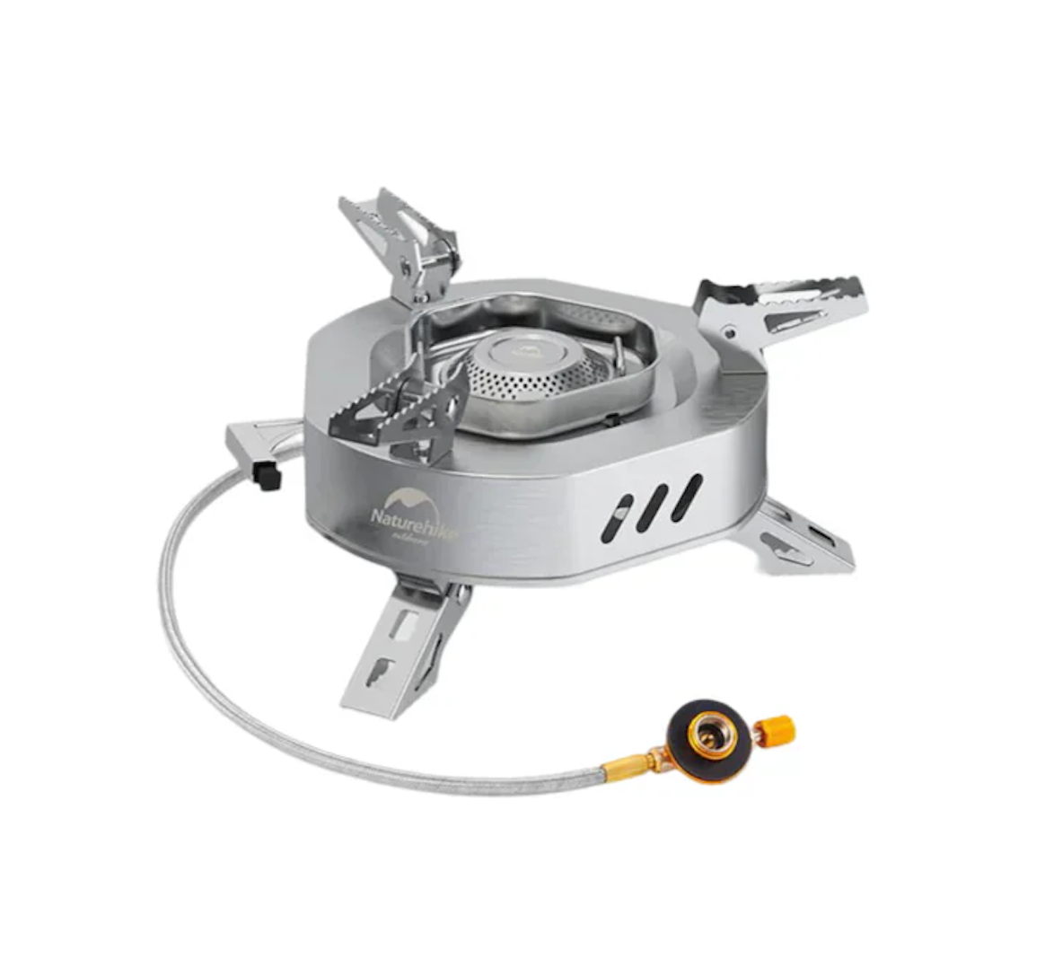 Naturehike High Power Folding Gas Stove - Silver
