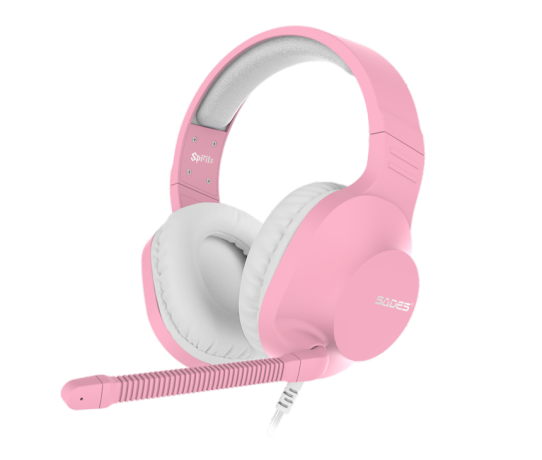 Sades Spirits Gaming Headset SA-721 - Pink