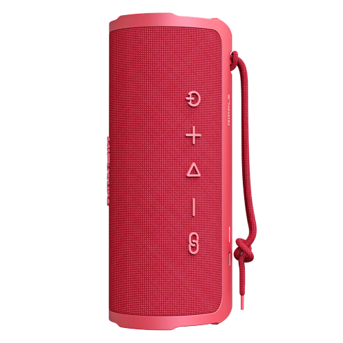 HiFuture Ripple Waterproof Bluetooth Speaker-Red    