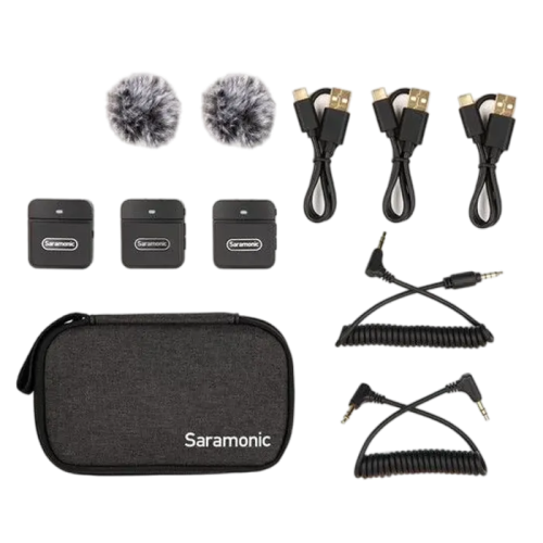 Saramonic Blink100 B2 (TX+TX+RX) 2 to 1, 2,4 GHz wireless system