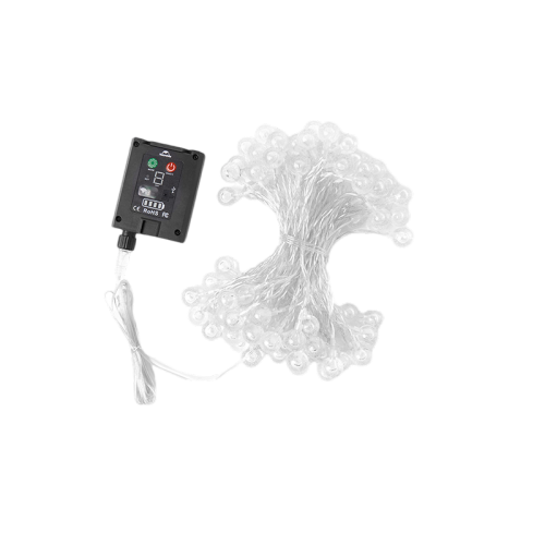 Naturehike Solar Pendant Rechargable Light Ball String - Warm Light (20M)