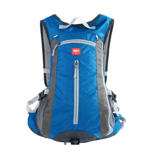 Naturehike Riding Backpack With Helmet Slip-over Sky Blue