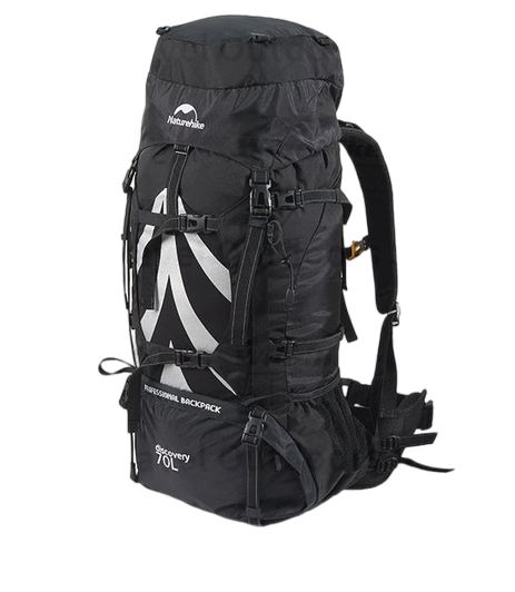 Naturehike 70L Backpacks - Black