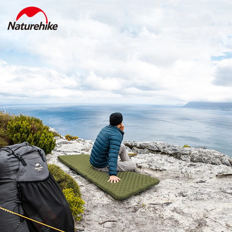 Naturehike R3.5 Ultra light sleeping pad Square standard - Green