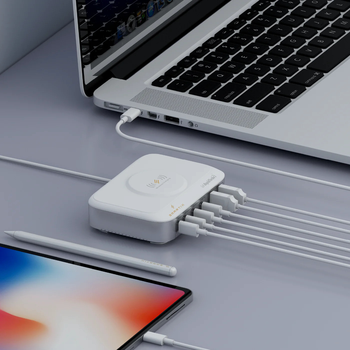 Smartix Premium 100W Power Hub White