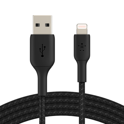 Belkin BoostCharge Lightning to USB-A Cable 1m Black