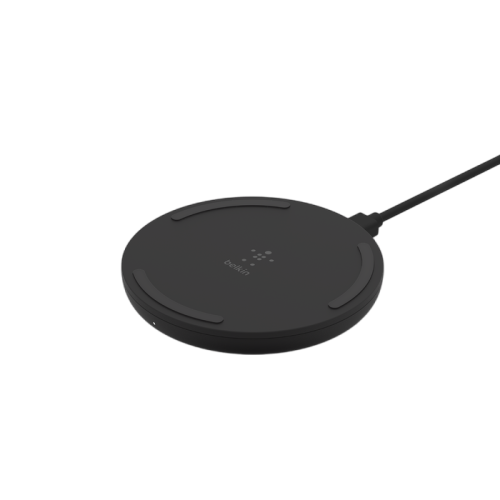 Belkin 15W Fast Wireless Charging Pad with USB-C Cable Black