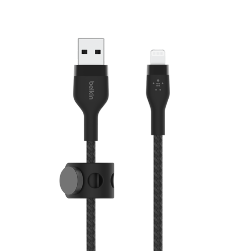 Belkin USB-A To Lightning Cable Ultra Soft Silicone 1m Black