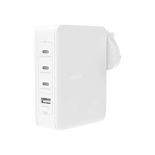 Belkin BoostCharge Pro 140W 4-port GAN Wall Charger