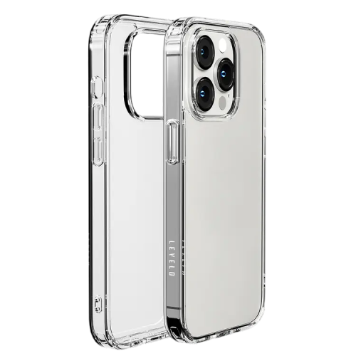 Levelo Clara iPhone 14 Pro Clear Back Case  LVLCLARA14P-CL