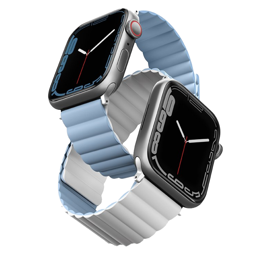 Uniq Revix Reversible Magnetic for Apple Watch Strap 38/40/41mm Arctic (White/Blue)