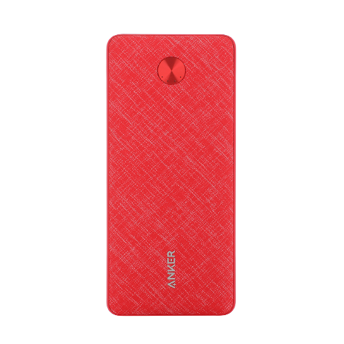 Anker PowerCore III Sense 10K PD - Red Fabric