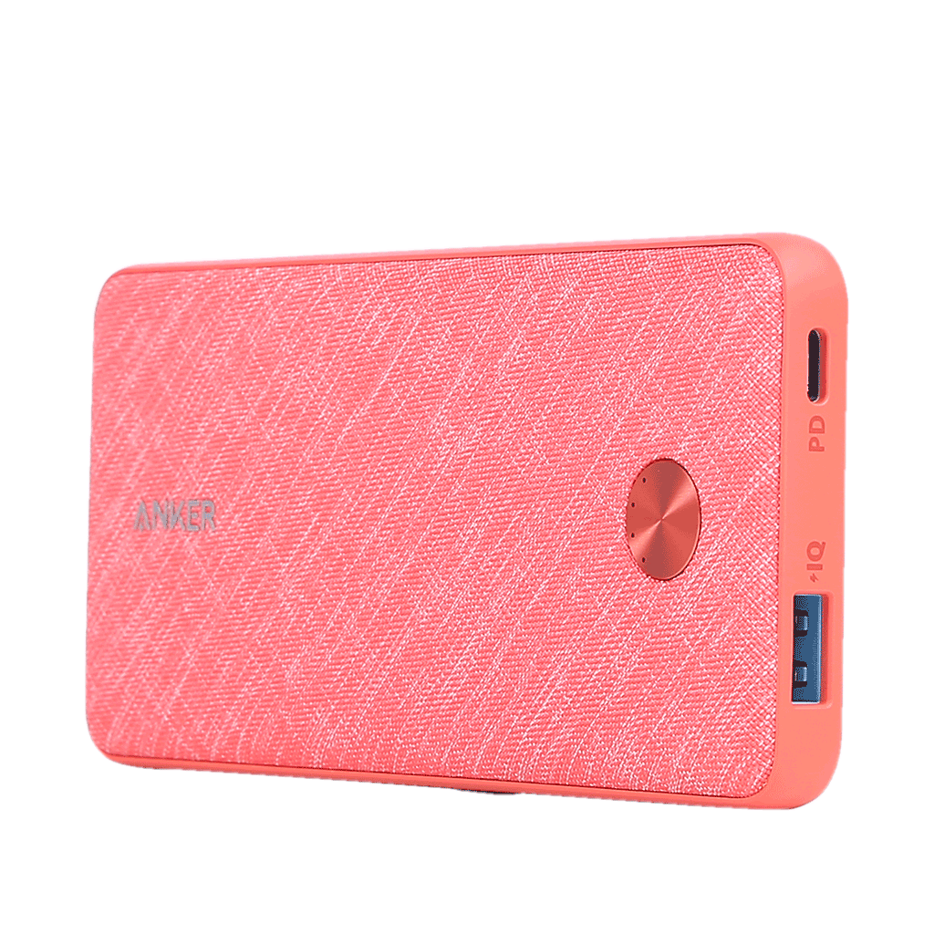 Anker PowerCore III Sense 10K PD - Pink Fabric