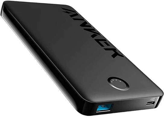 Anker 323 Power Bank (PowerCore PIQ 10K) -Black