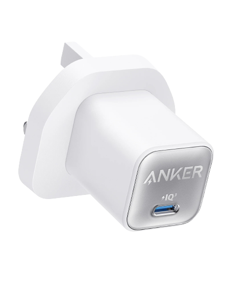 ANKER 511 CHARGER (NANO 3, 30W) WHITE