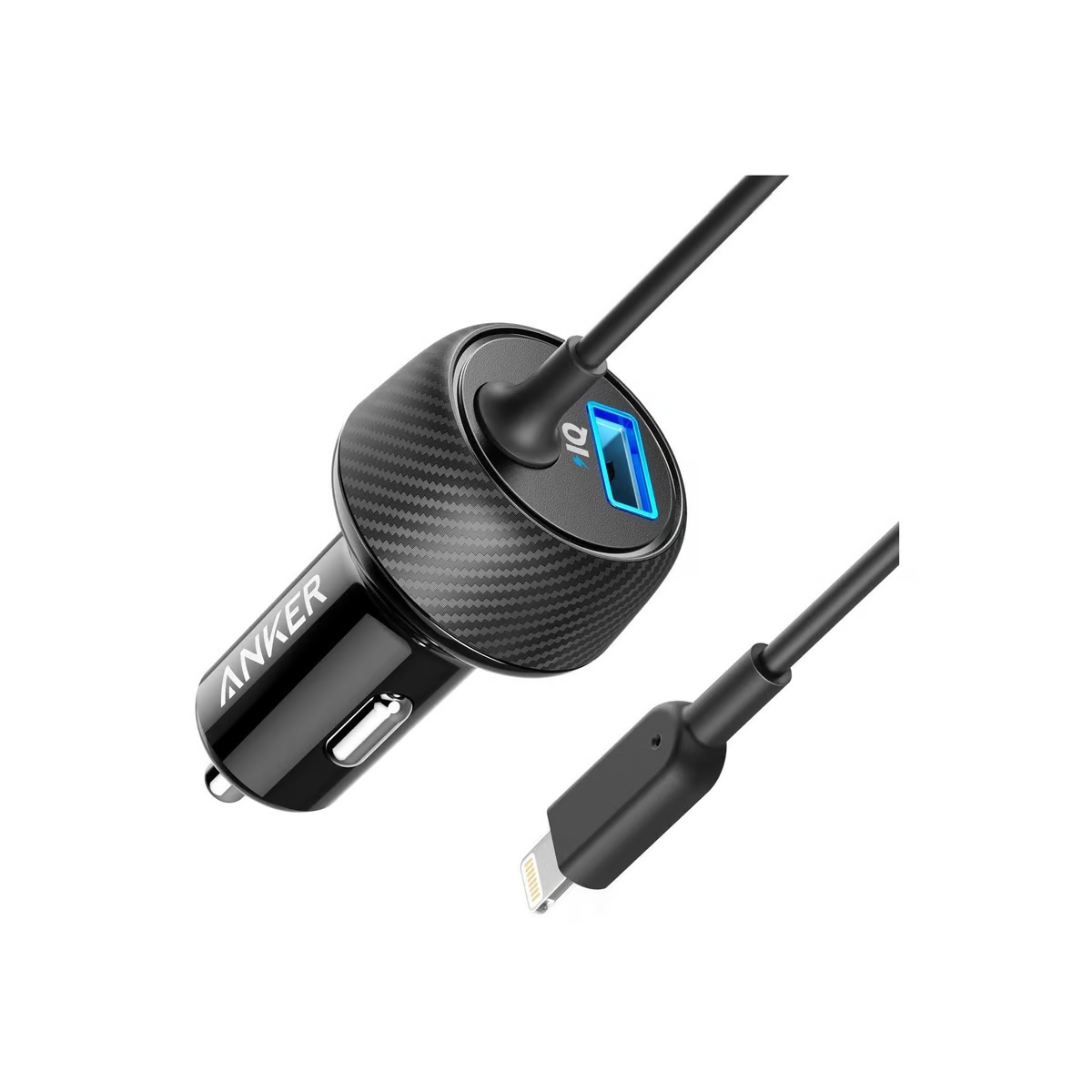 Anker PowerDrive 2 Elite Lightning -Black