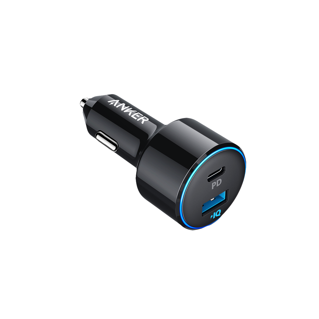 Anker PowerDrive II PD with 1 PD and 1 PIQ2.0 - Black