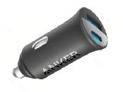 Anker Car Charger (30W, 2 Ports) - Black