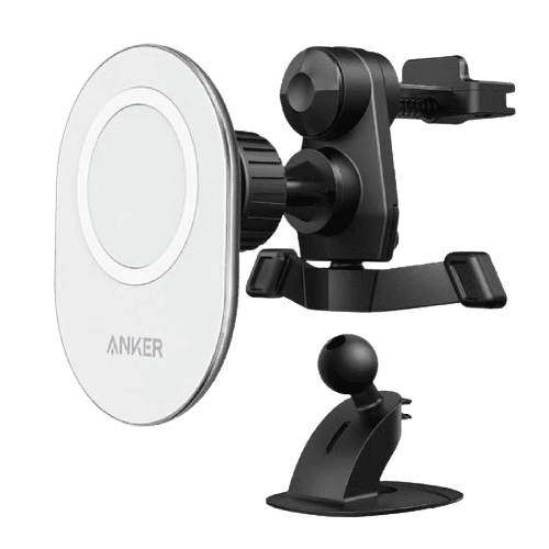 Anker PowerWave Magnetic Charging Car Mount B2B - UN (excluded CN, Europe) Black+White Iteration 1