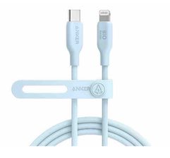 Anker 542 USB-C to Lightning Cable (Bio-Based) (0.9m/3ft) -Blue
