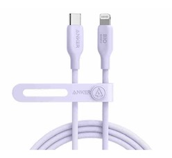 Anker 542 USB-C to Lightning Cable (Bio-Based) (1.8m/6ft) -Violet