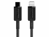 Anker 322 USB-C to Lightning Cable Braided (0.9m/3ft) -Black