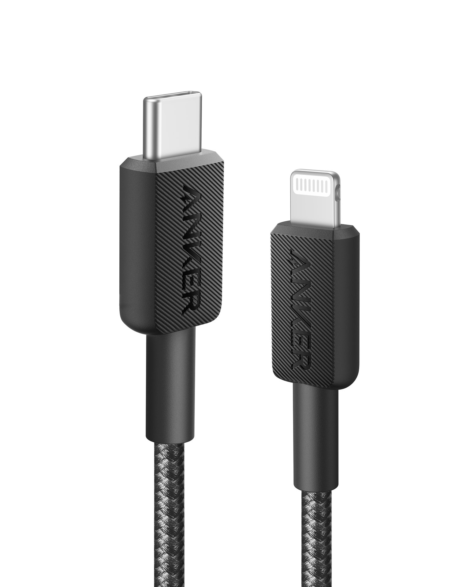 Anker 322 USB-C to Lightning Cable Braided (0.9m/3ft) -Black